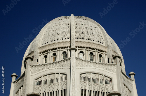 the bahai house of worship photo
