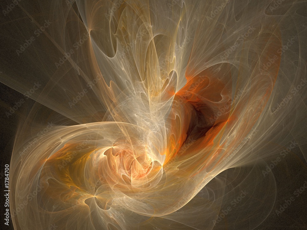 abstract fractal shape abstract fractal shape
