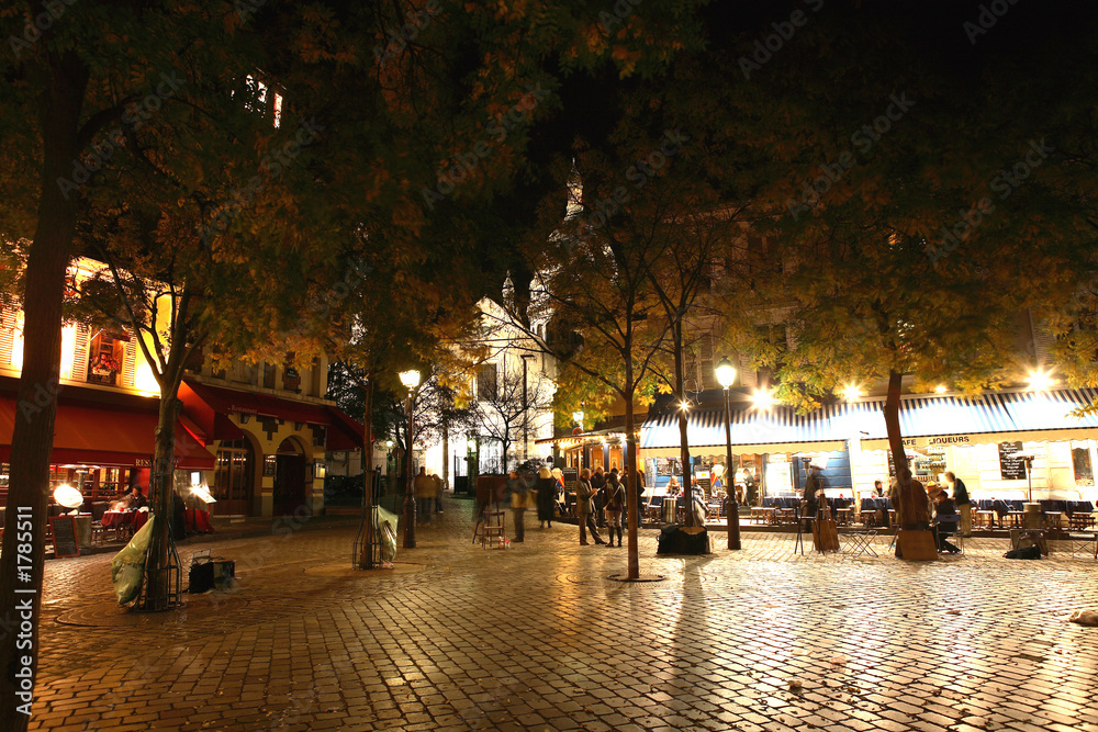 Obraz premium quartier montmartre