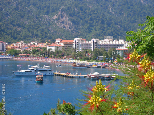 Tableau sur toile turkey icmeler coast