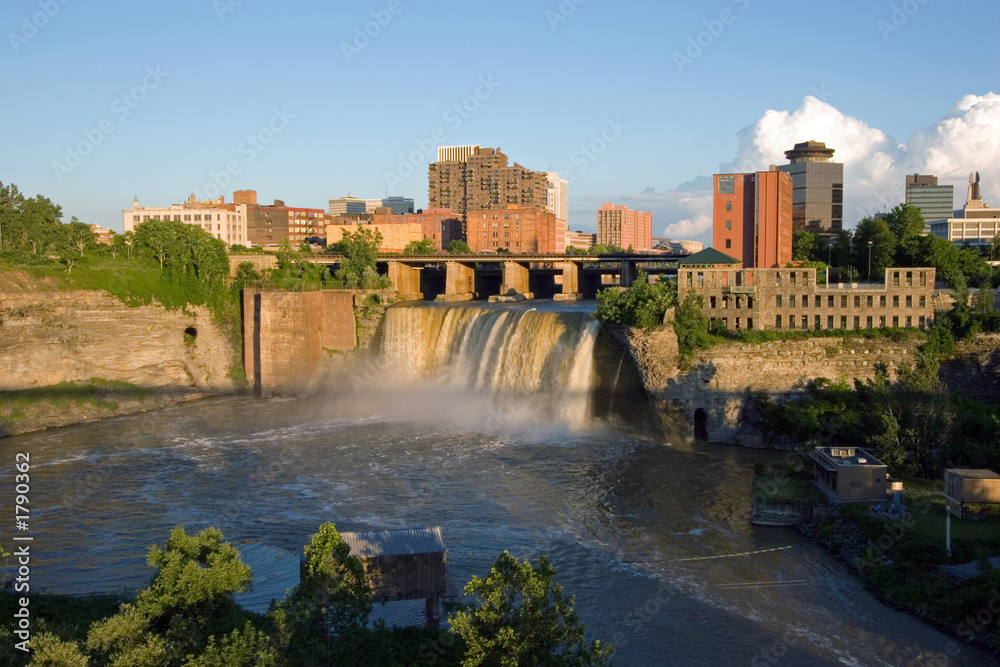 urban waterfall