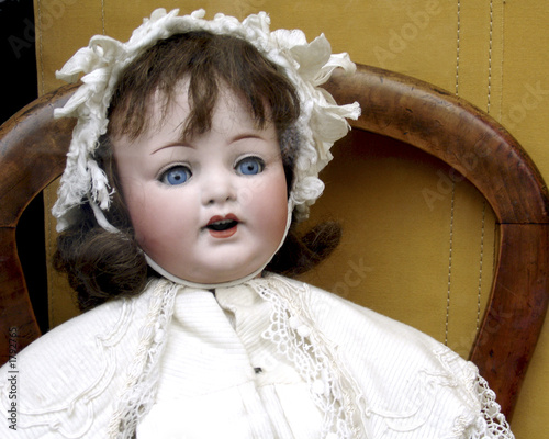 antique toy french doll