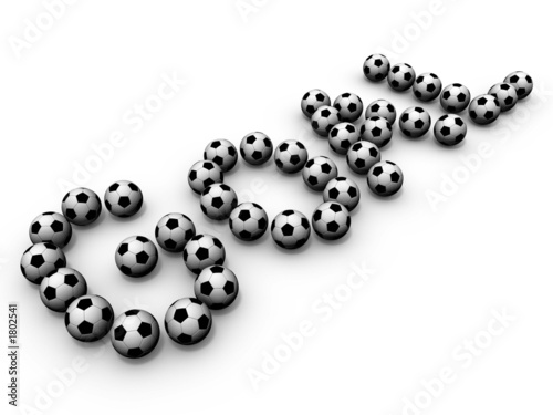goal - soccerballs, fußbälle