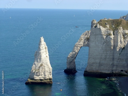 Schilderij op canvas l'aiguille d'etretat
