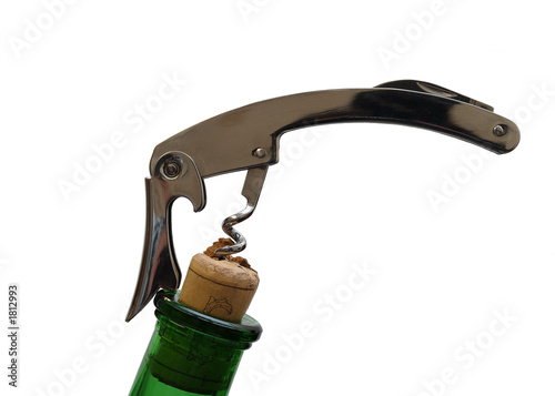 bottle and corkscrew diagonal