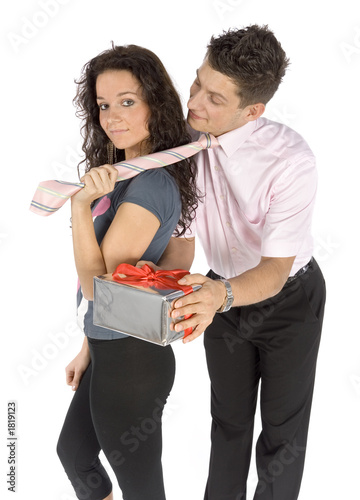 Foto young couple - slave of love