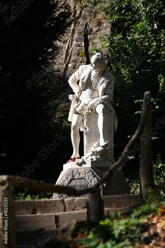 Obraz na płótnie shakespeare-denkmal w salonie