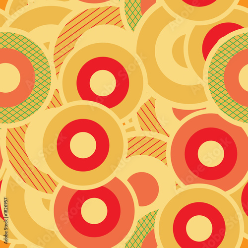 seamless retro wallpaper pattern
