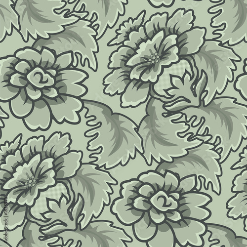 seamless vintage wallpaper pattern