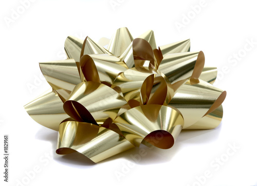 gold bow