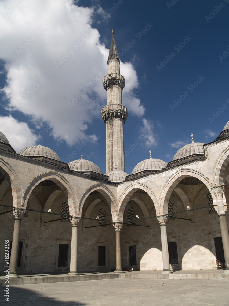 Obraz premium mezquita de suleyman el magnífico
