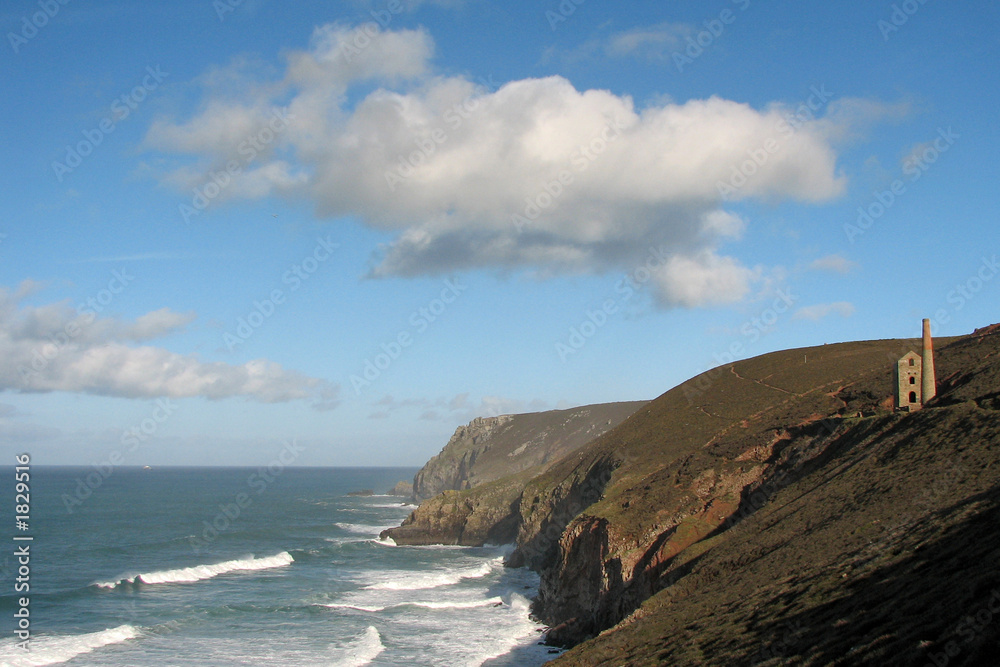 view of the cornish coast view of the cornish coast