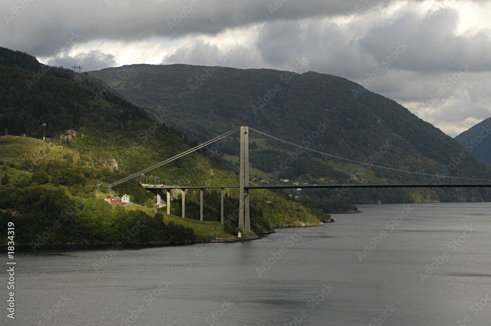 Obraz premium fjord viaduct