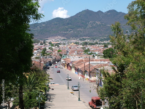 montagne vue de l'autre coté de san cristobal
