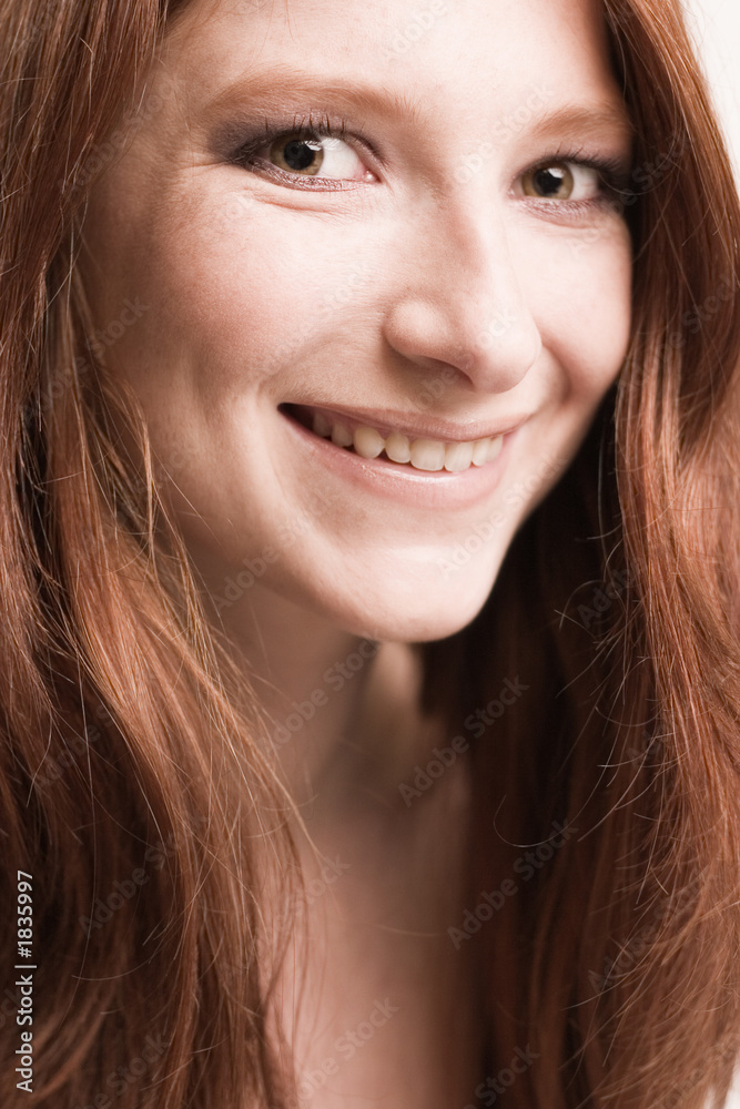 smiling red smiling red