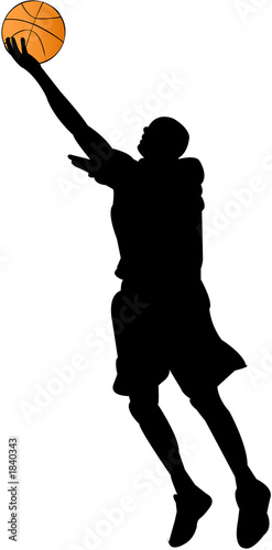 basketball player silhouette