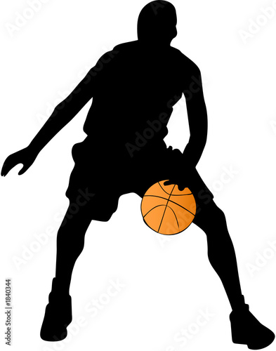 basketball player silhouette
