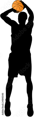 basketball player silhouette