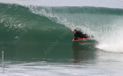 tube en bodyboard