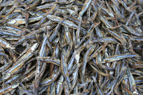 dried fish background