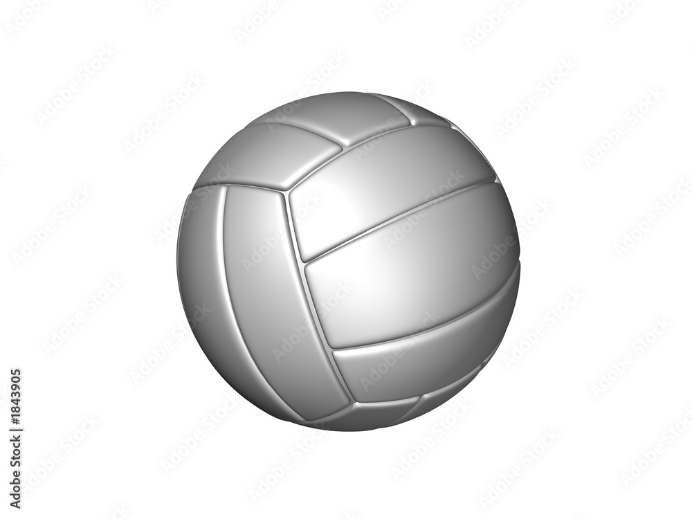 Fototapeta premium ballon de sport gris