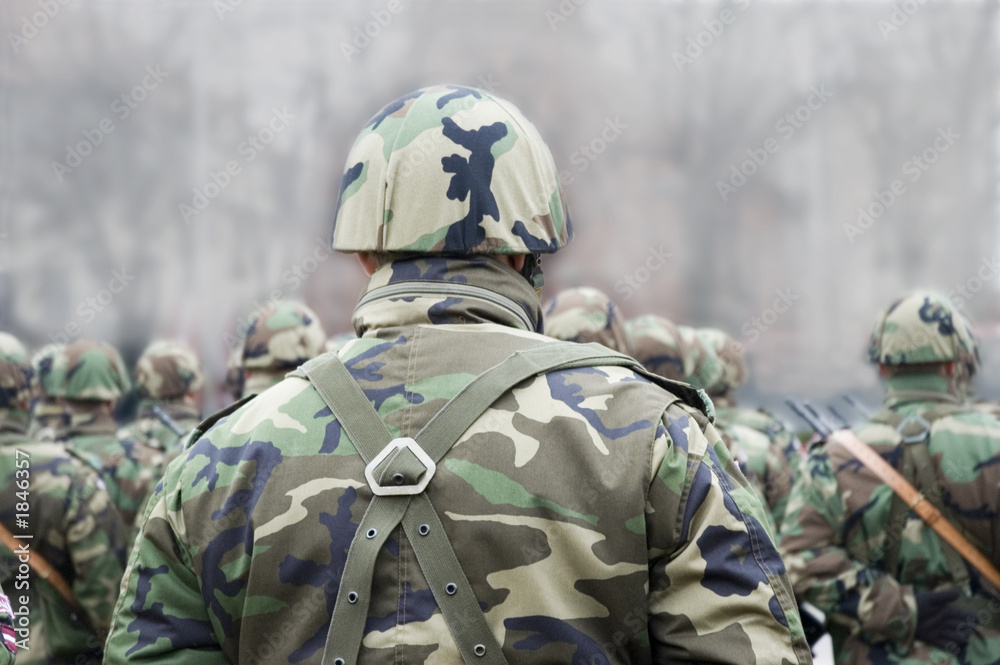Fototapeta premium soldiers