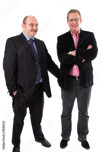 joking among collegues photo