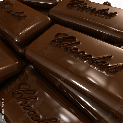 chocolat blok close up photo