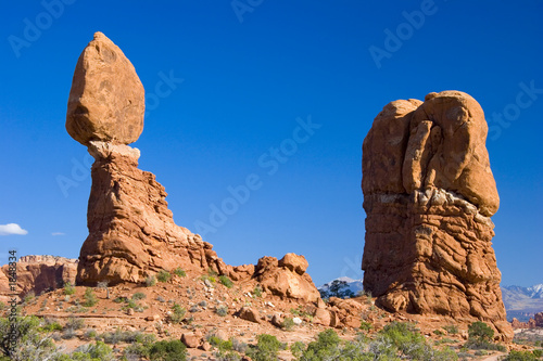 balanced rock, arches national park Utah