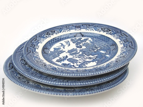 willow plates