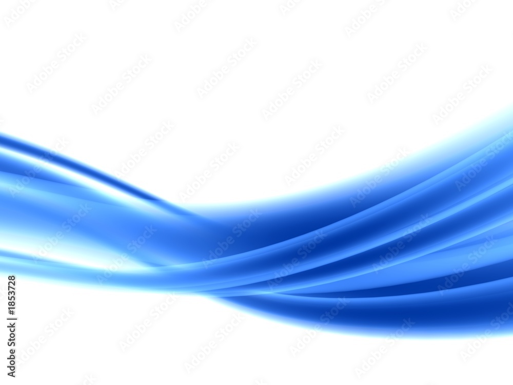 Fototapeta niebieski abstrakcyjny kształt