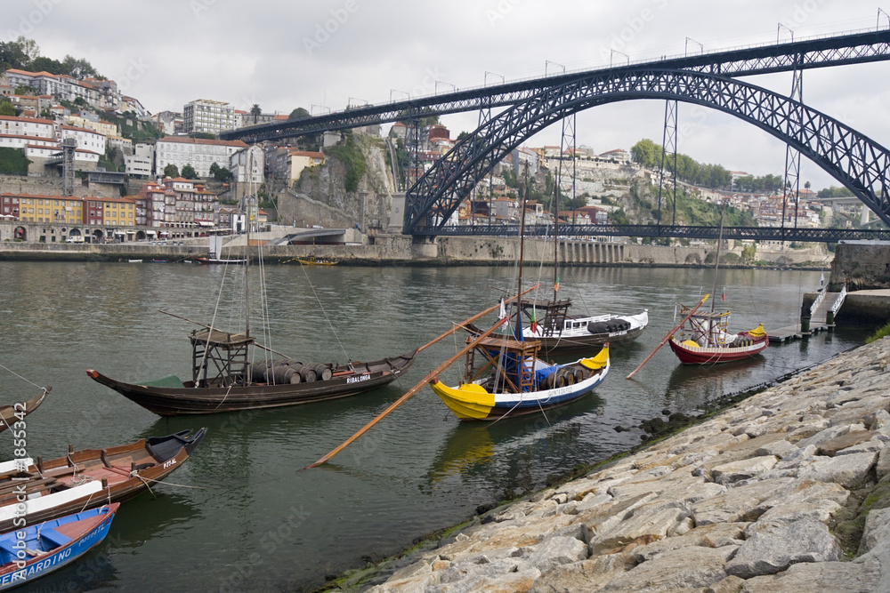 traditional portuguese boats