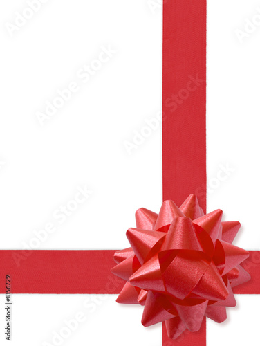 festive ribbon (+clipping path)