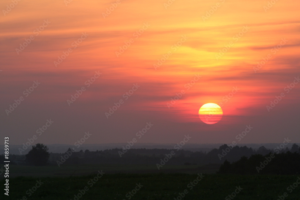 Obraz premium sunset