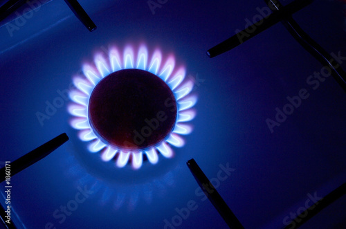 gas fire