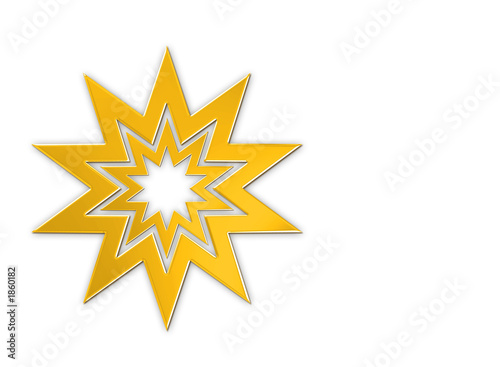 goldener stern - star