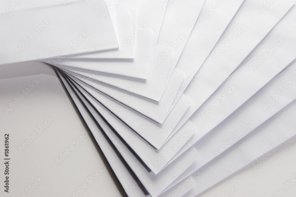 Fototapeta premium blank white envelopes