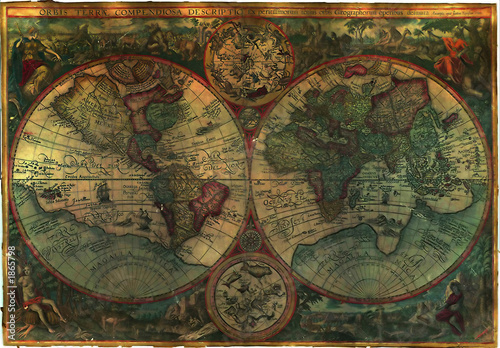 mapa-swiata-w-stylu-retro-z-1611-r