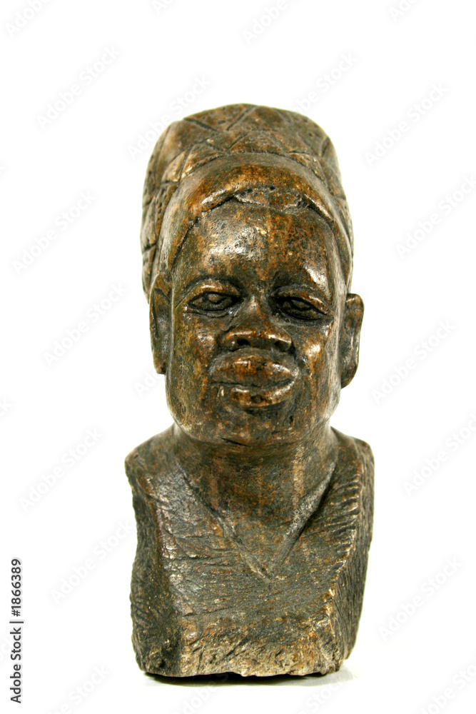 Obraz premium zulu stone sculpture