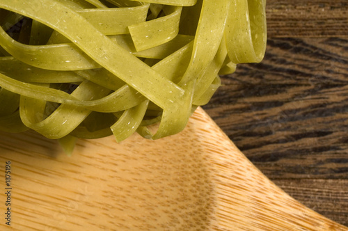 green italian pasta photo