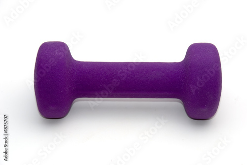 purple dumbbell