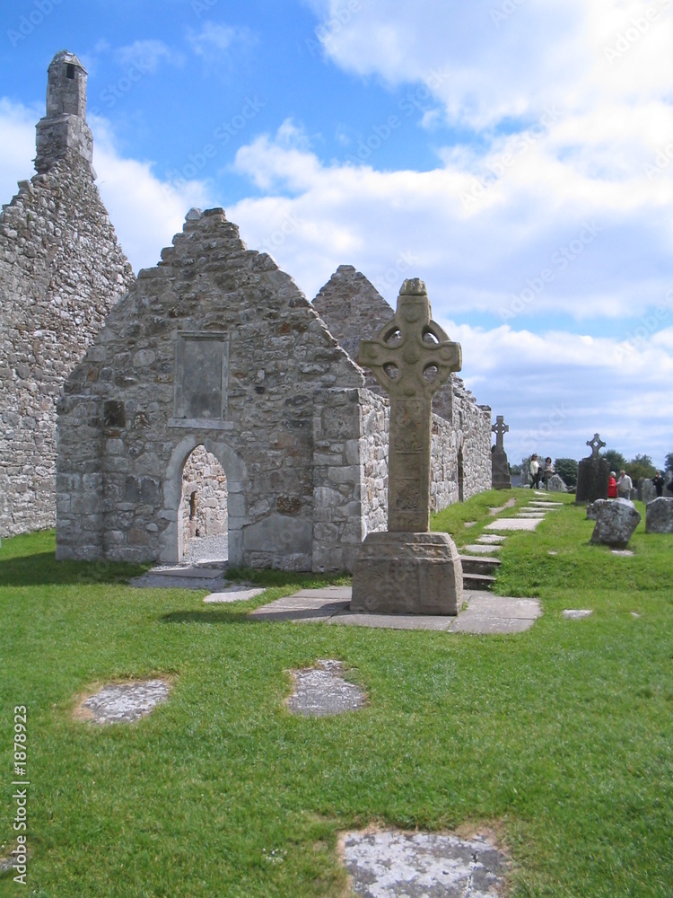 ruins of irish church c.600ad