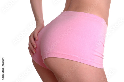 woman shorts and hand