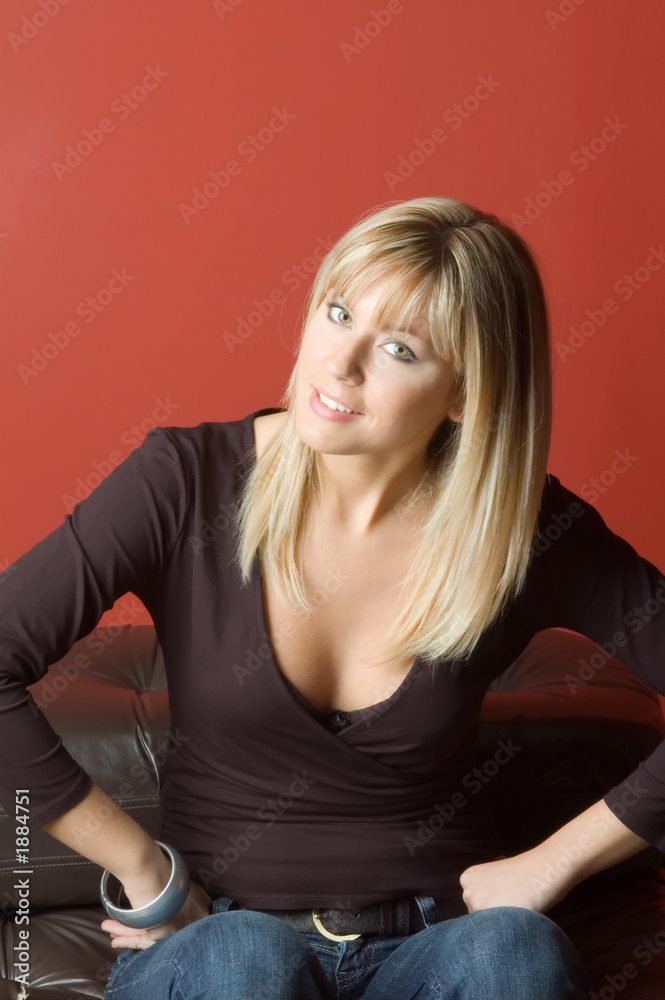 Fototapeta premium beauty blond