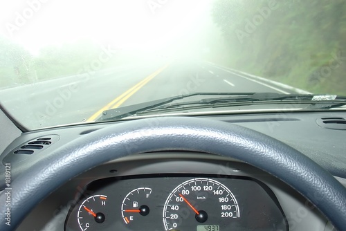 driving in a fog