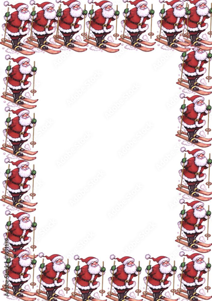 Obraz premium cadre père noël