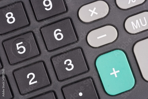 calculator keypad