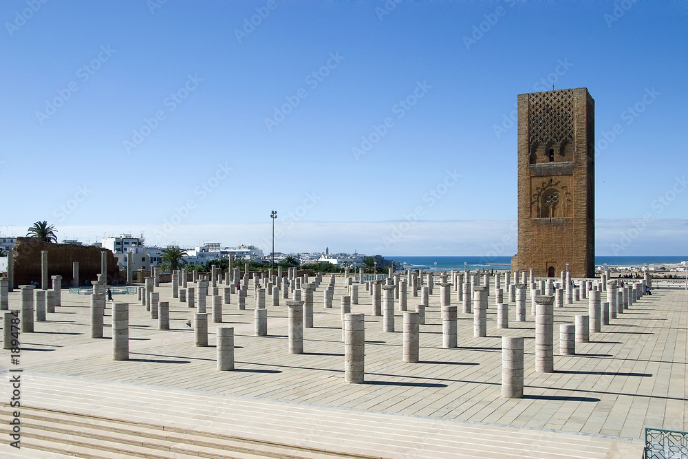 tour hassan ii - rabat - maroc
