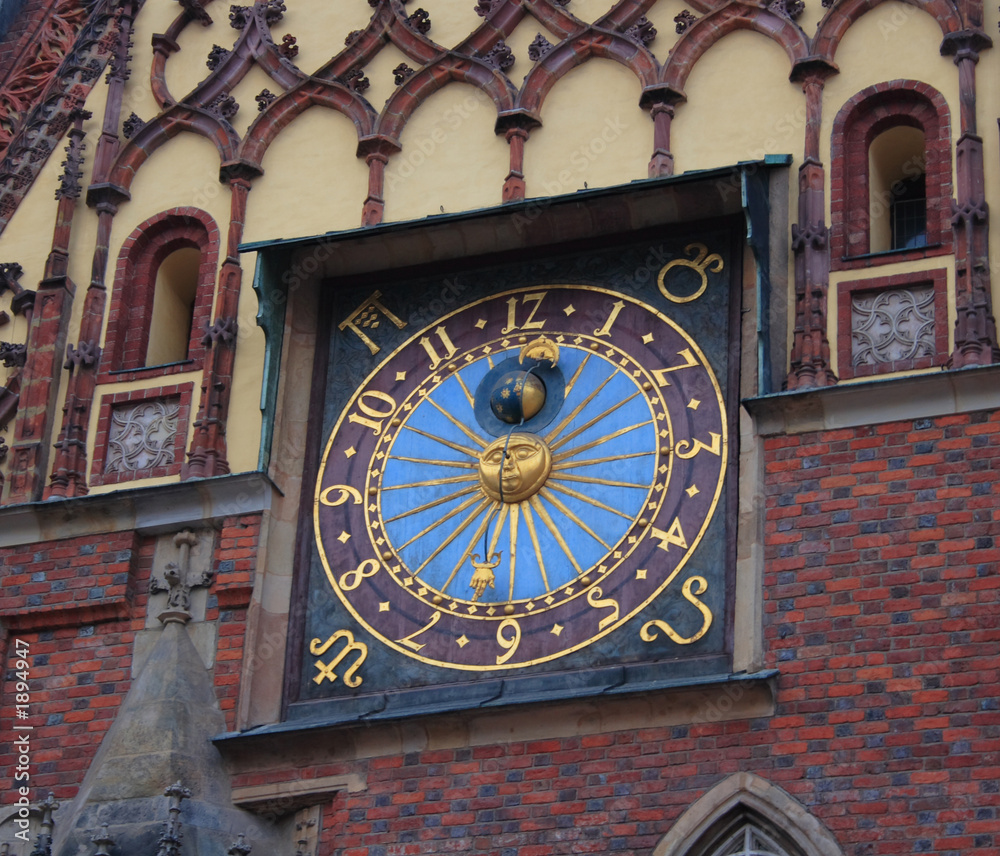 Obraz premium clocks on city tower #1