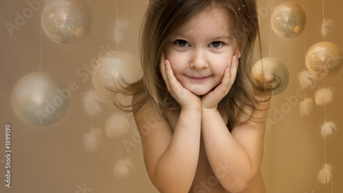 Obraz na płótnie christmas w salonie